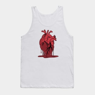 melting heart Tank Top